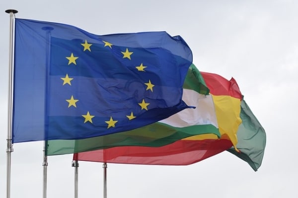 European Union Flags